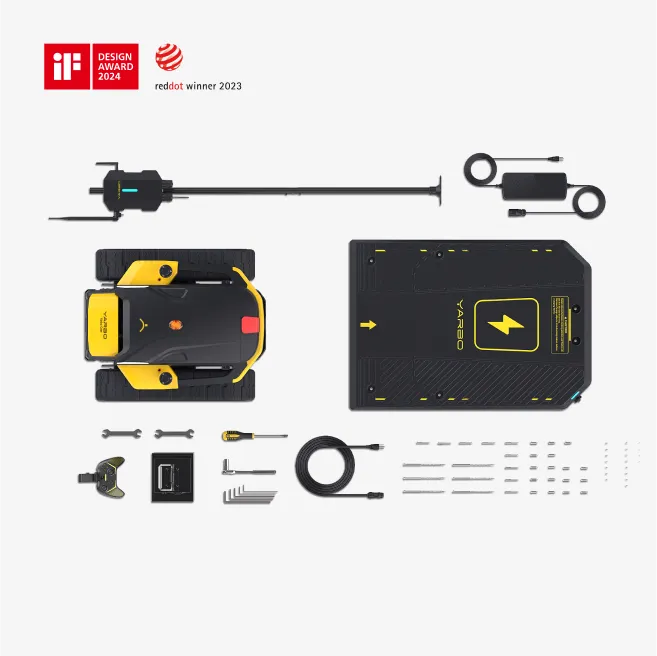 YARBO Core Modular Robot Works with Lawn Mower/Snow Blower/Leaf Blower Module