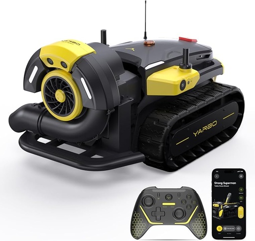 [B0F3D3FLQ5] YARBO Robot Leaf Blower Modular, 2000W/190MPH/760CFM Electric Leaf Blower Cordless with 70Min Runtime